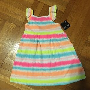 NEW! Okie Dokie Toddler Girls Tie Dye Tank Dress